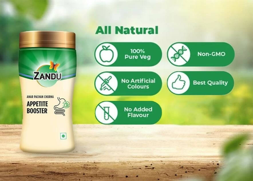 Zandu Appetite Booster Anar Pachan Churna | Grocsy