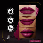 Faces Canada Comfy Matte Creme Lipstick - Wild At Heart 07 | Grocsy