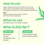 PLIX The Plant Fix Pineapple 5% Niacinamide Bright Polishing Cream For Neck, Knees & Elbows | Grocsy