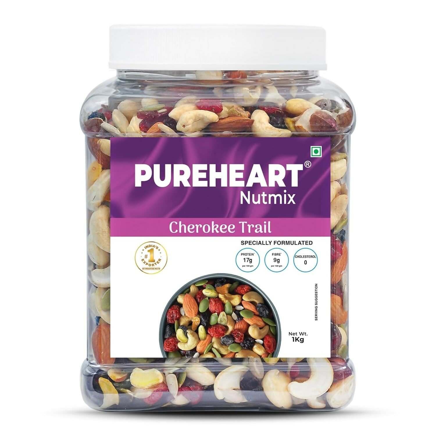 Pureheart Nutmix Cherokee Premium Trail Mix | Grocsy