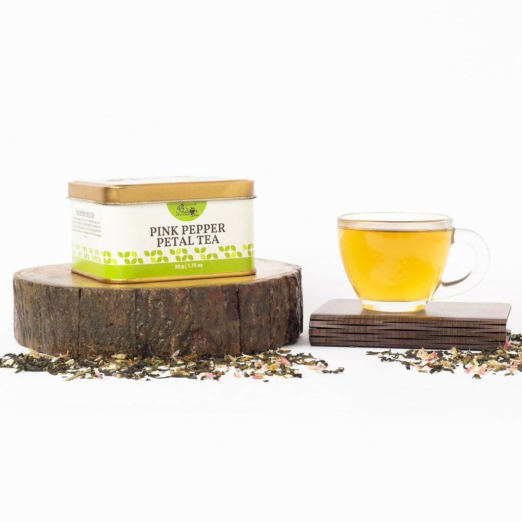 The Indian Chai – Pink Pepper Petal Tea | Grocsy
