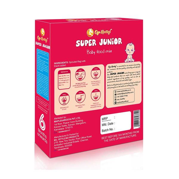 Oye Healthy Baby Food Sprouted Ragi Delight | Grocsy