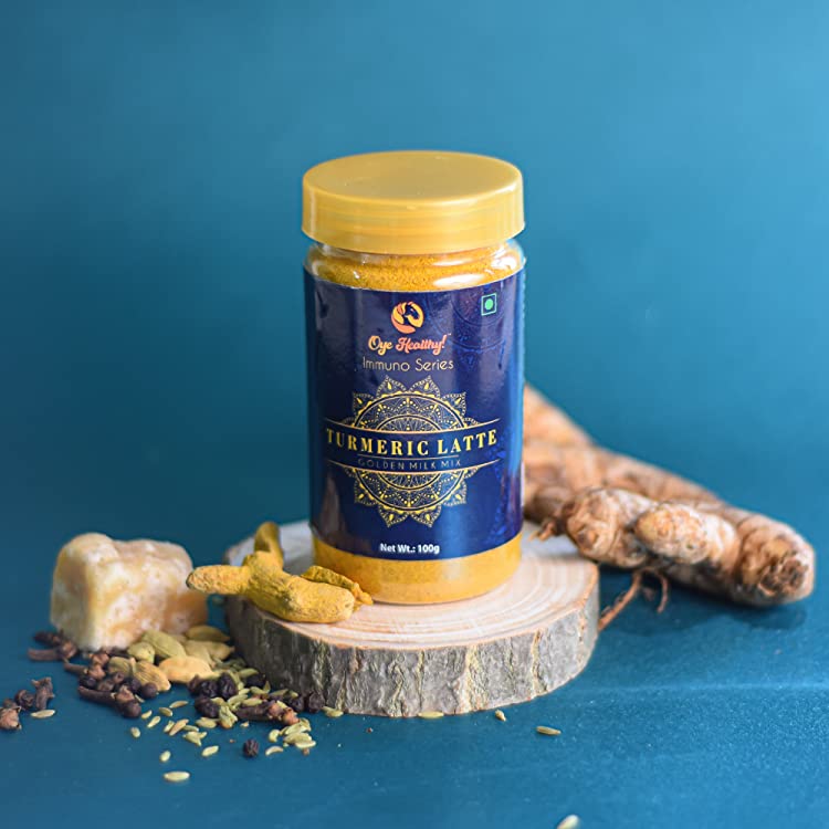 Oye Healthy Immuno Series Turmeric Latte Golden Milk Mix | Grocsy