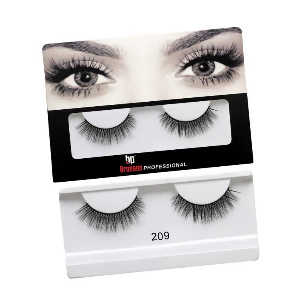 Bronson Professional 3D Effect Long and Natural Look False Eyelashes - 209 | Grocsy