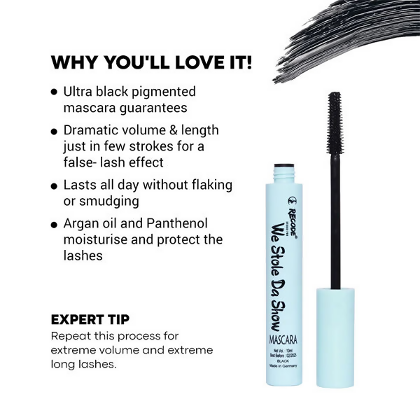 Recode We Stole The Show Mascara - Black | Grocsy