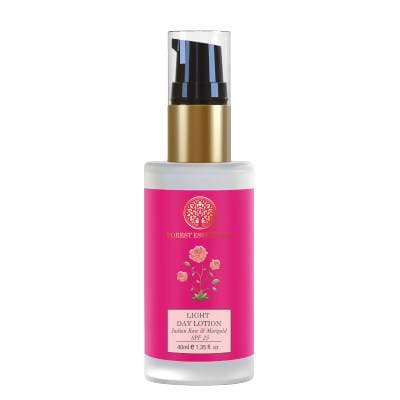 Forest Essentials Light Day Lotion Indian Rose & Marigold | Grocsy