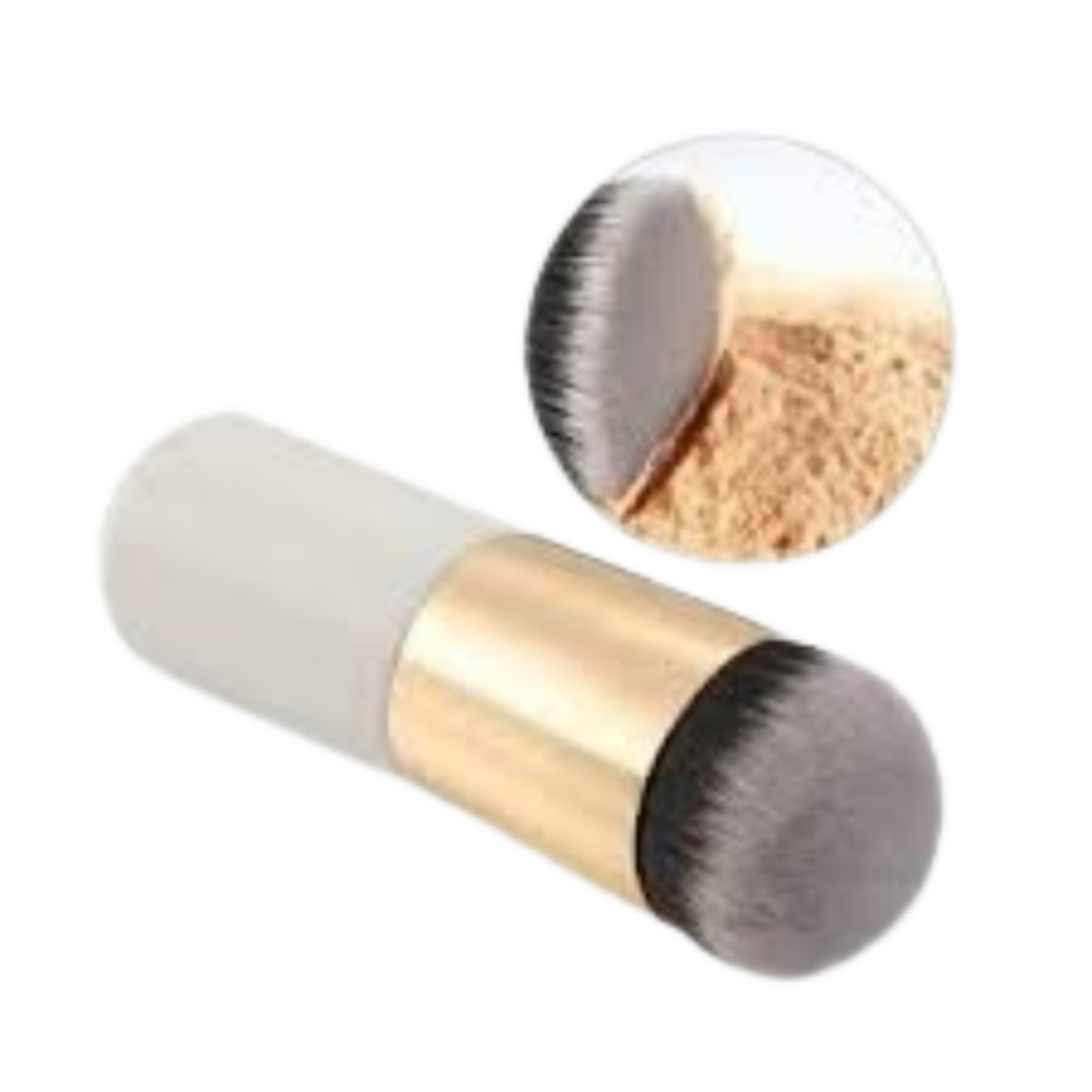 BOLDNYOUNG Makeup Cosmetic Face Powder Blush Brush - White | Grocsy