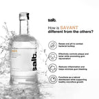 Salt. Oral Care Savant Mouthwash Advanced Gum Protection - Chamomile Mint Flavor | Grocsy