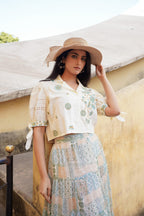 Juniper Pastel Green Whisper Co-Ord Set | Grocsy