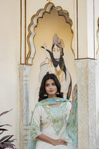 Juniper Multi Color Ethnic Printed Kurta Set With Dupatta | Grocsy