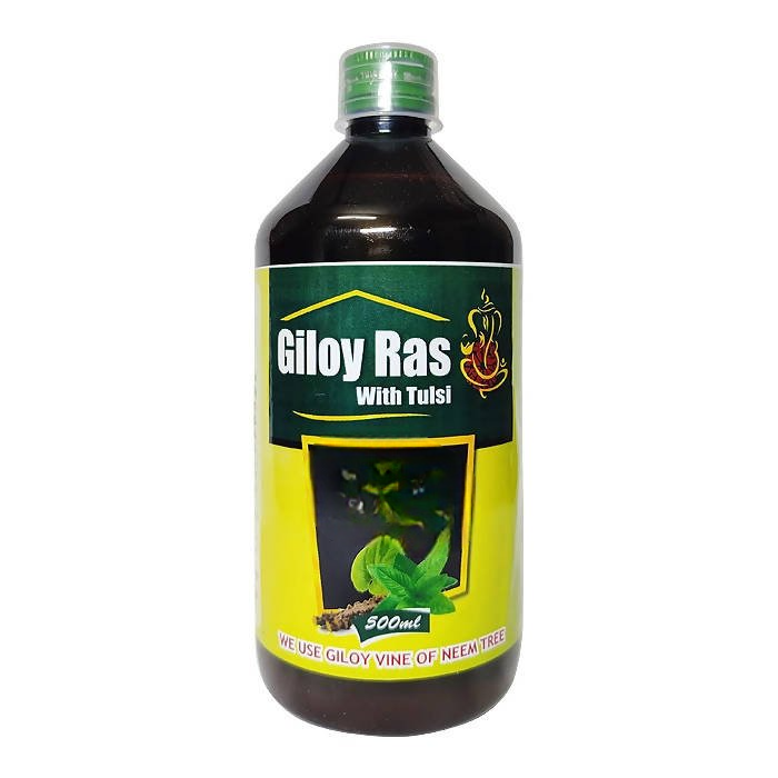 Ayurvedshakti Giloy Ras With Tulsi Syrup | Grocsy