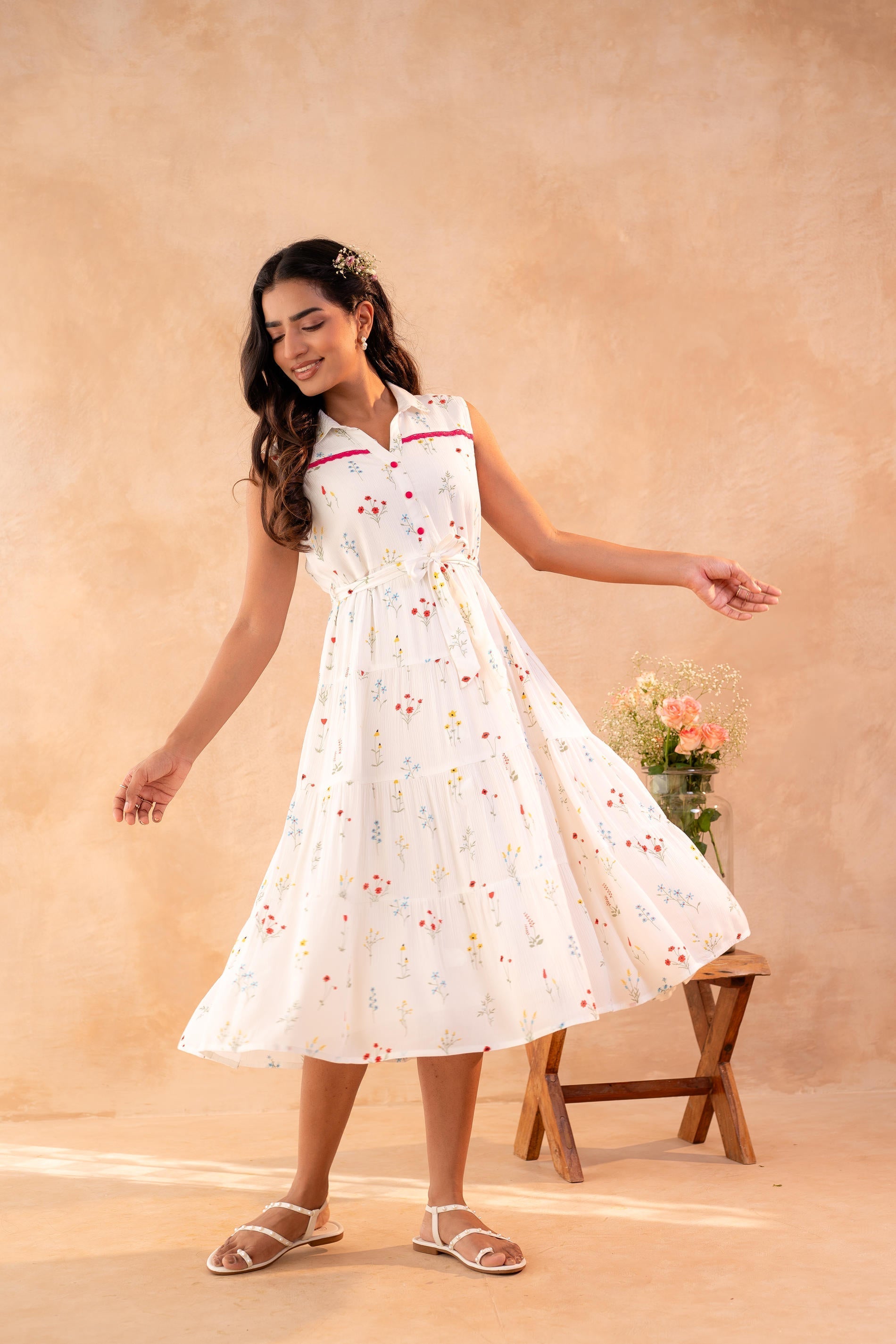 Juniper Whisper Bloom Summer Dress | Grocsy