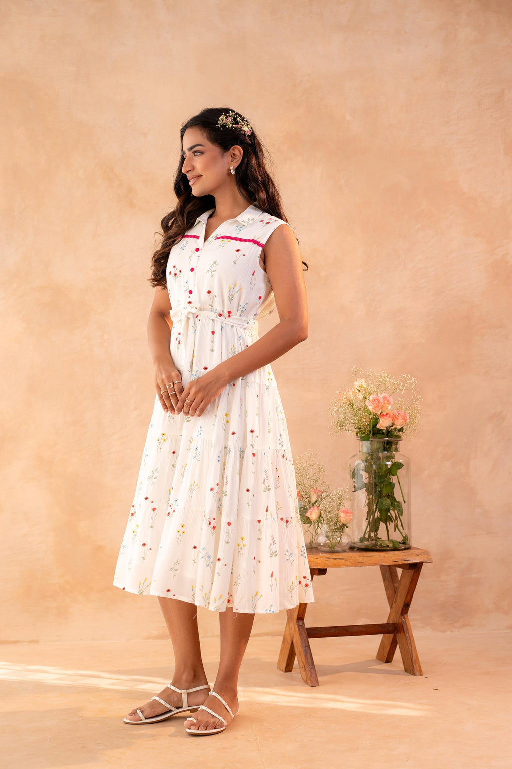 Juniper Whisper Bloom Summer Dress | Grocsy