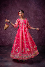 Juniper Gulnaar Heritage Anarkali | Grocsy