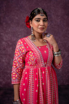 Juniper Gulnaar Heritage Anarkali | Grocsy