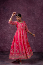 Juniper Gulnaar Heritage Anarkali | Grocsy