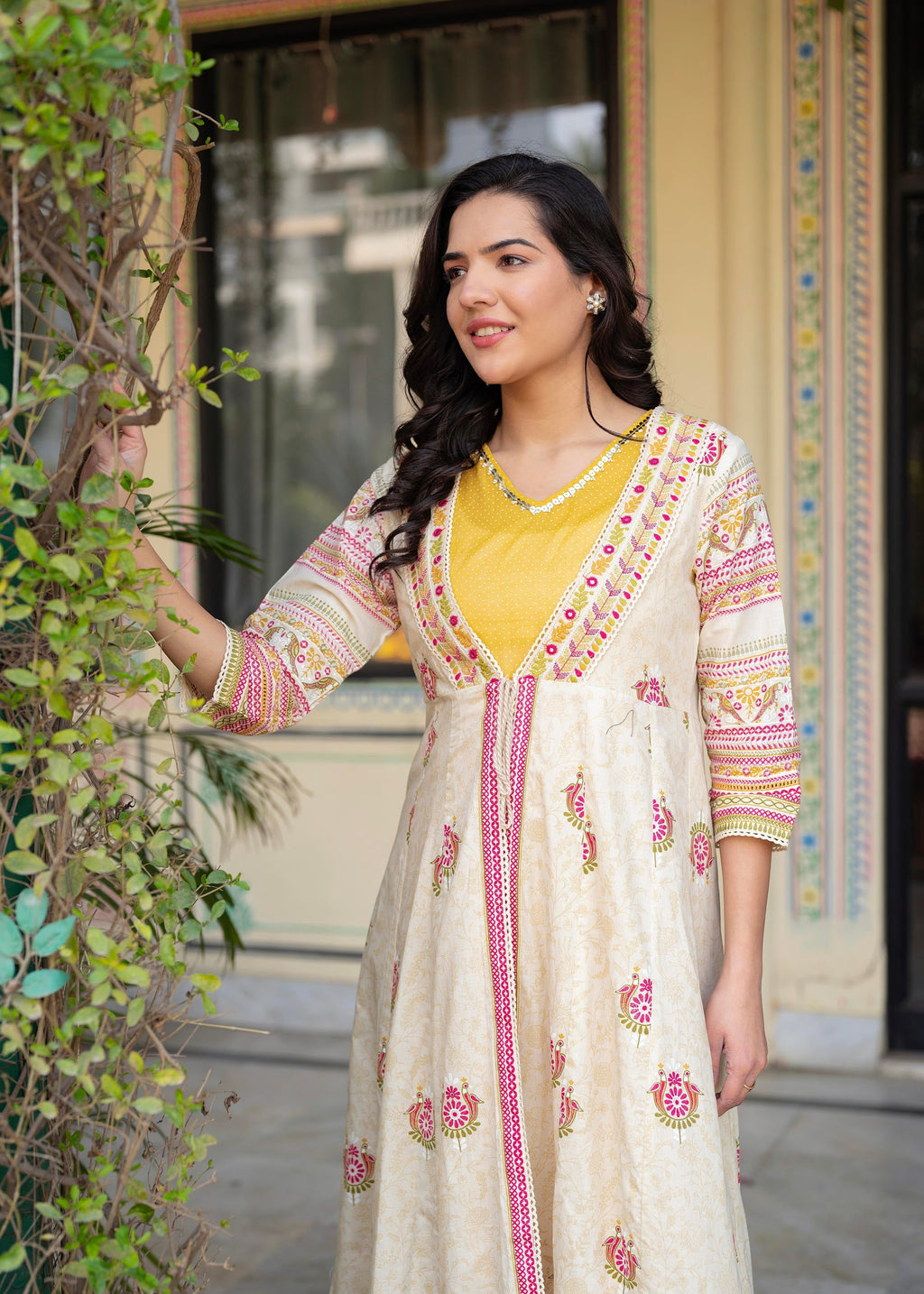 Juniper Women Printed Floral Fit & Flared Dress | Grocsy
