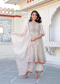 Juniper Women Printed Kurta and Palazzo Set | Grocsy