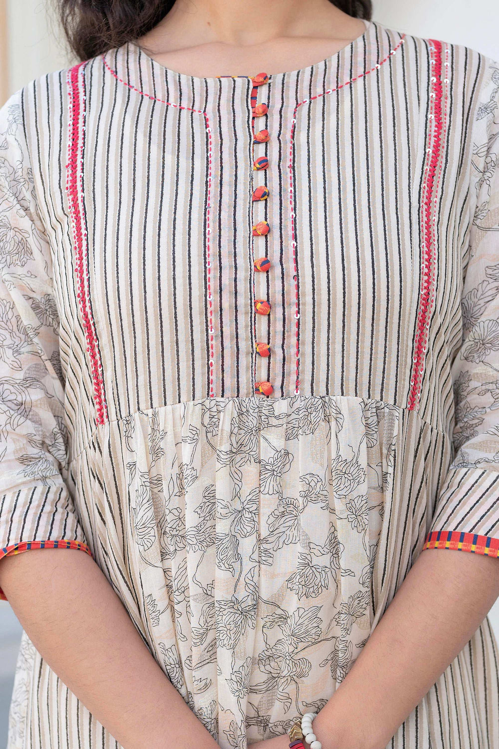 Juniper Women Printed Kurta and Palazzo Set | Grocsy