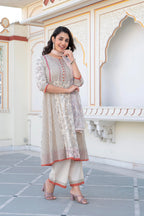 Juniper Women Printed Kurta and Palazzo Set | Grocsy