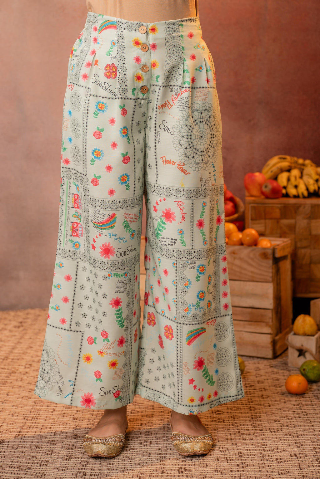 Juniper Folk Scribble Garden Co-Ord Set | Grocsy