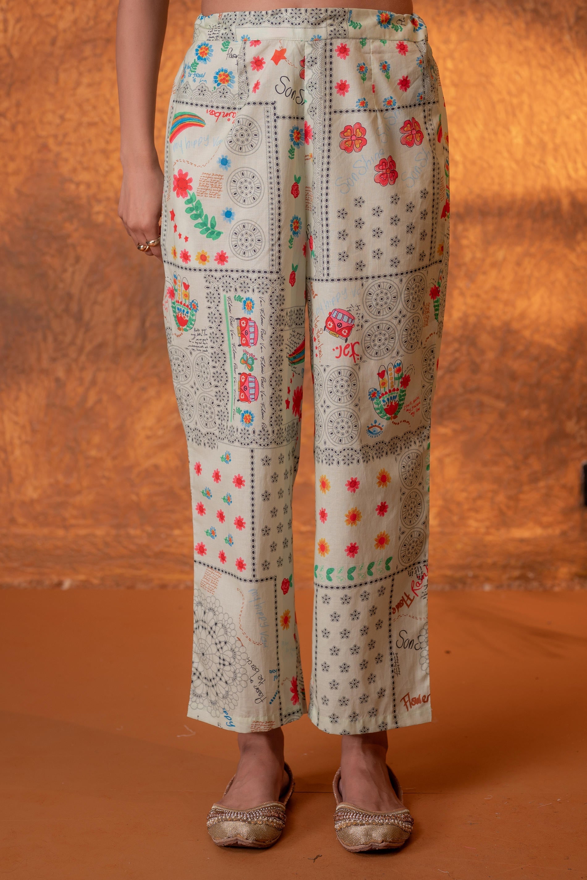 Juniper Matcha Garden Patch Co-Ord Set | Grocsy
