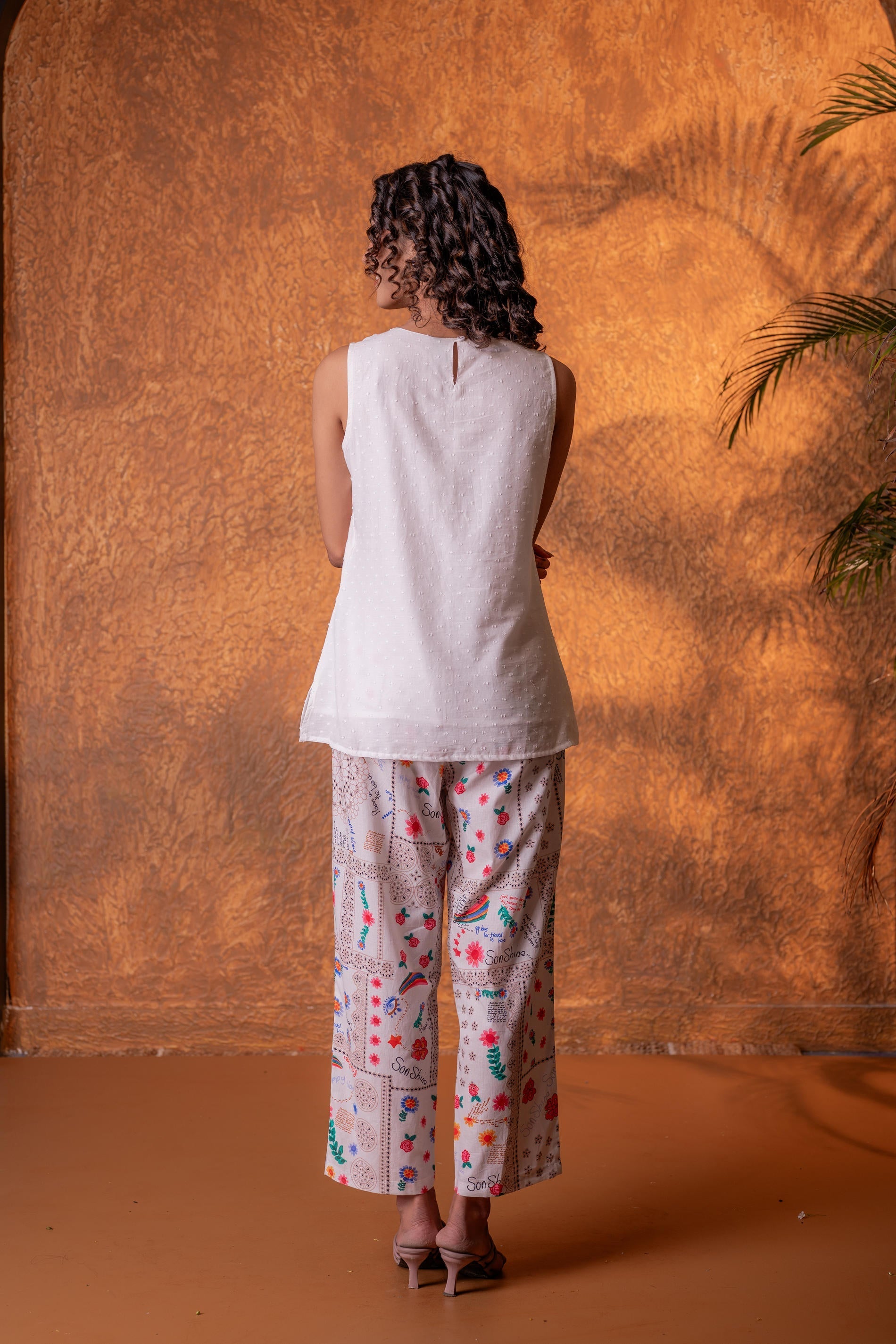 Juniper Cotton Garden Patch Co-Ord Set | Grocsy