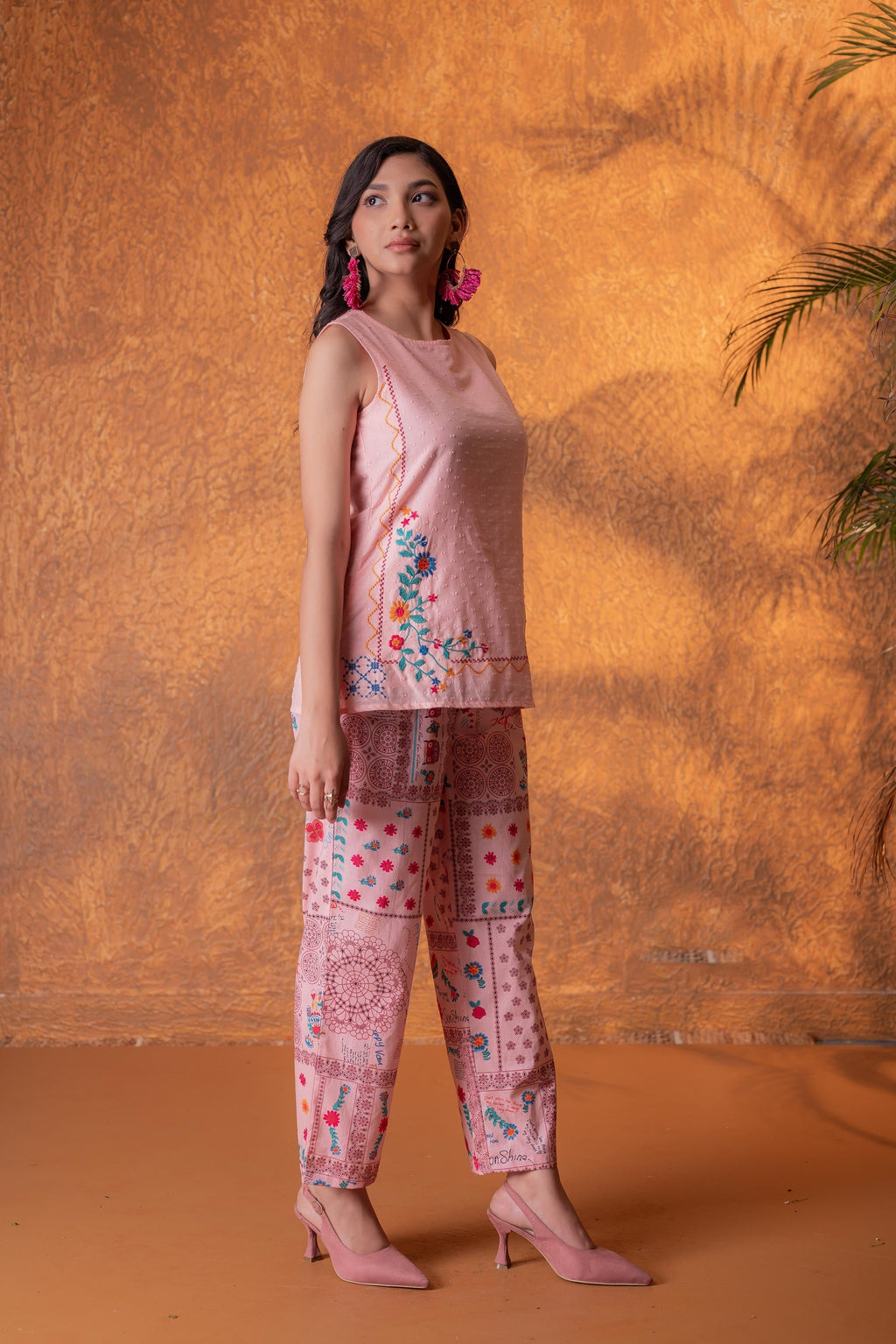 Juniper Blush Garden Patch Co-Ord Set | Grocsy