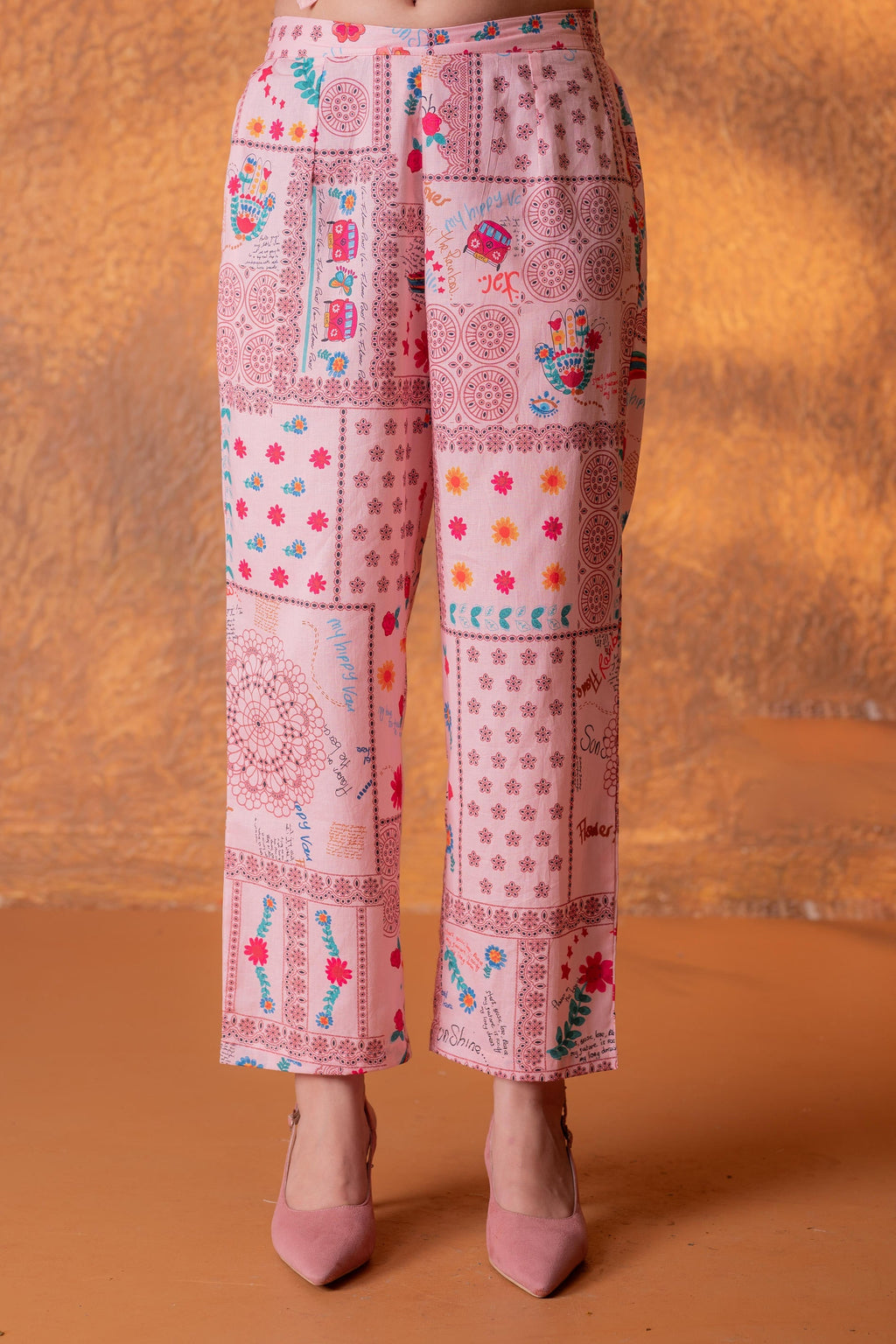 Juniper Blush Garden Patch Co-Ord Set | Grocsy