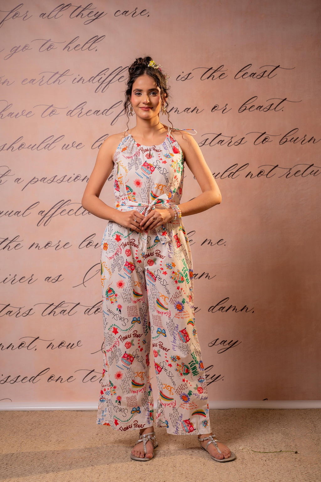 Juniper Canvas Carnival Printed Jumpsuit | Grocsy