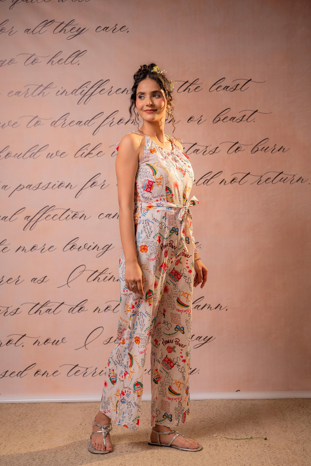 Juniper Canvas Carnival Printed Jumpsuit | Grocsy