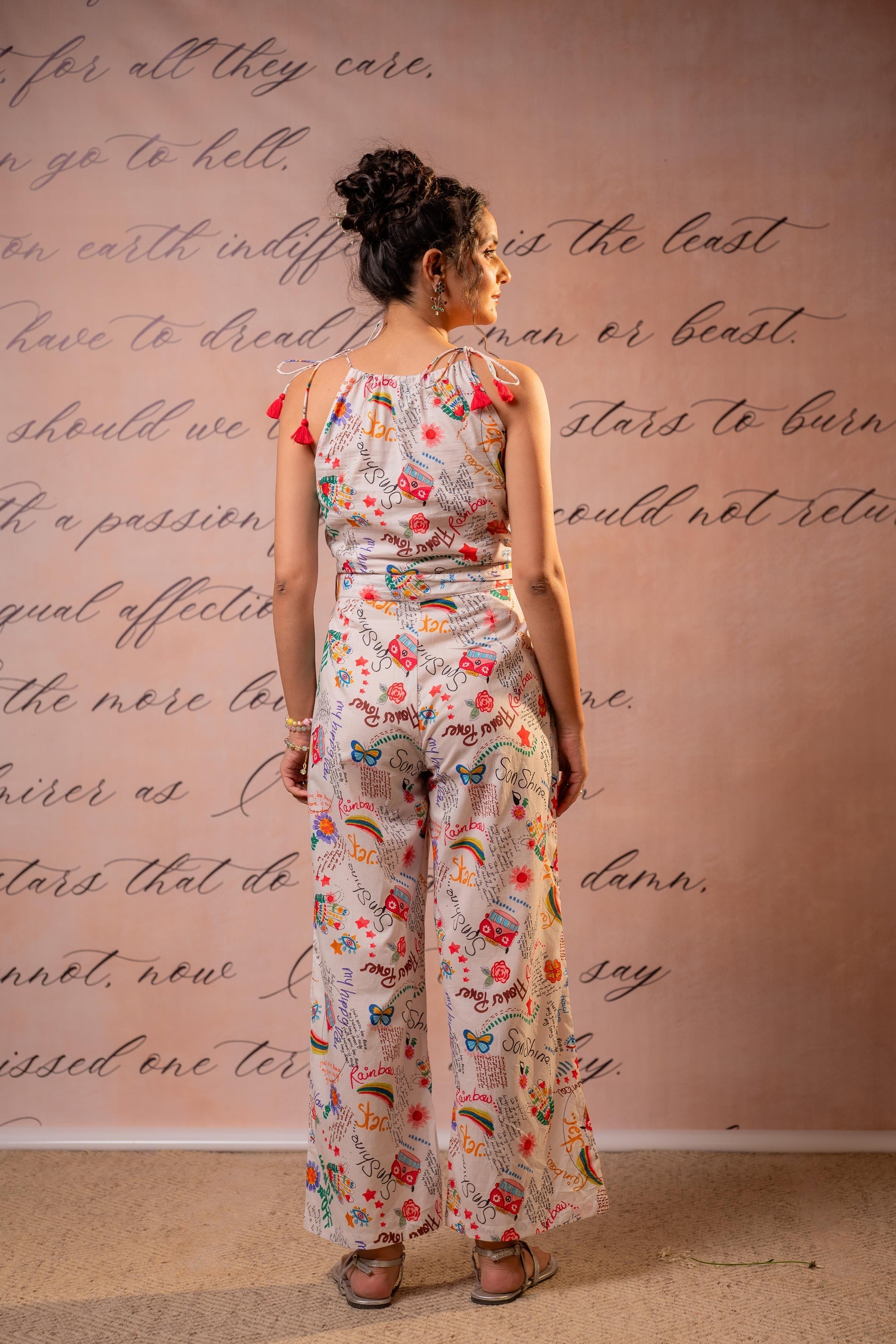 Juniper Canvas Carnival Printed Jumpsuit | Grocsy