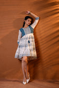 Juniper Indigo Heritage Tier Dress | Grocsy