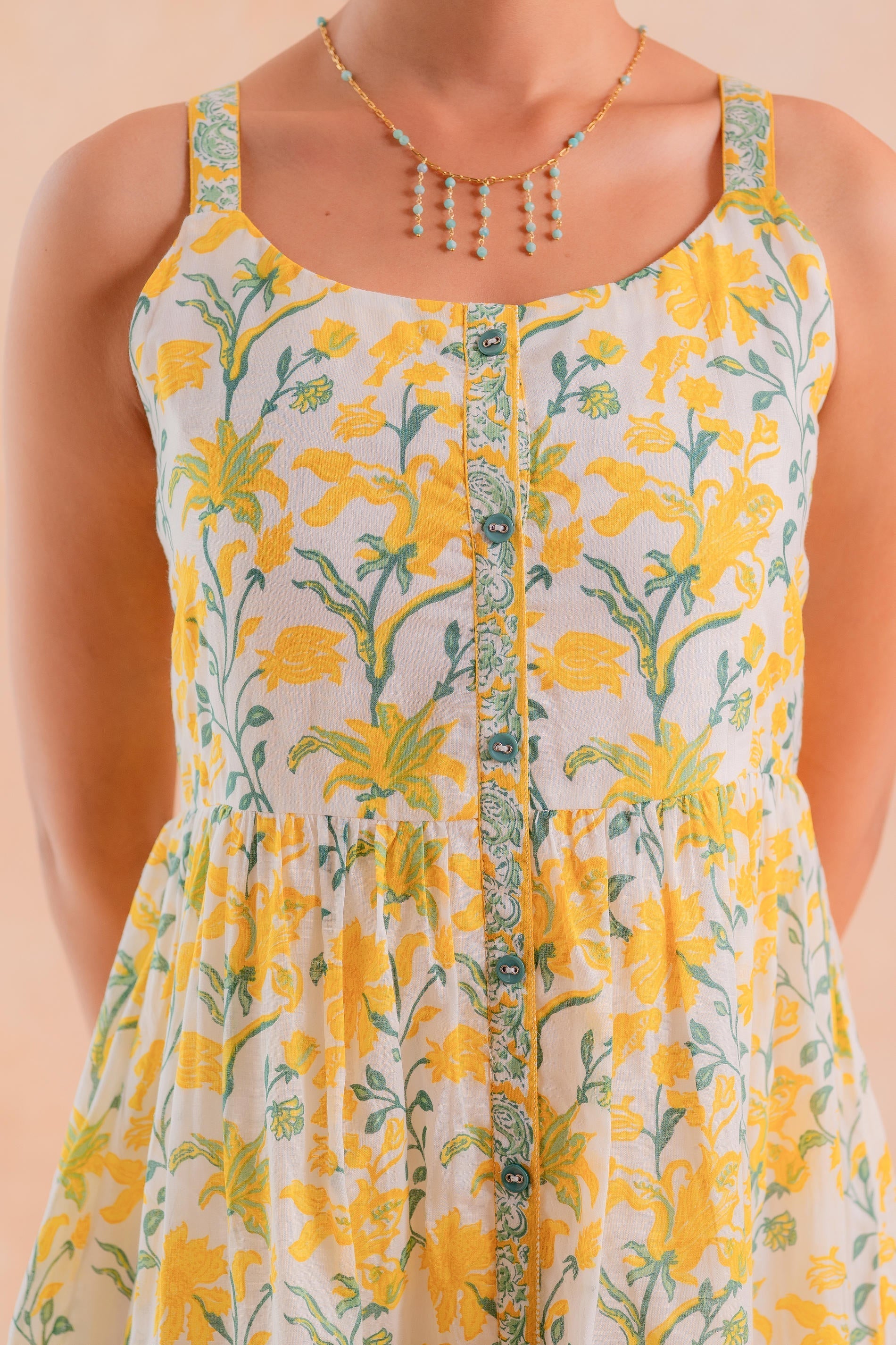 Juniper Sunlit Meadow Tiered Dress | Grocsy