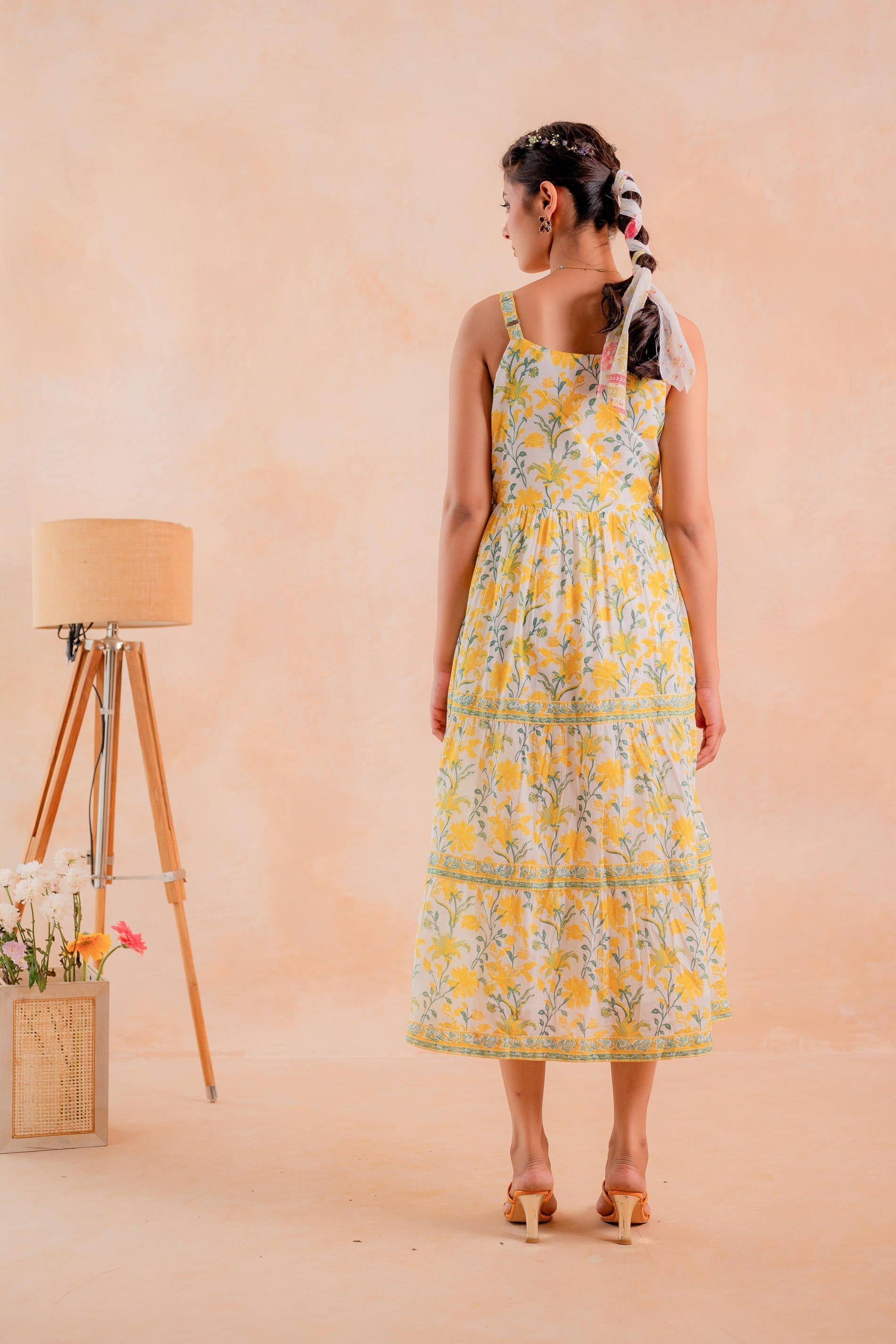 Juniper Sunlit Meadow Tiered Dress | Grocsy