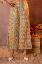 Juniper Ivory Folk Mosaic Co-Ord Set | Grocsy