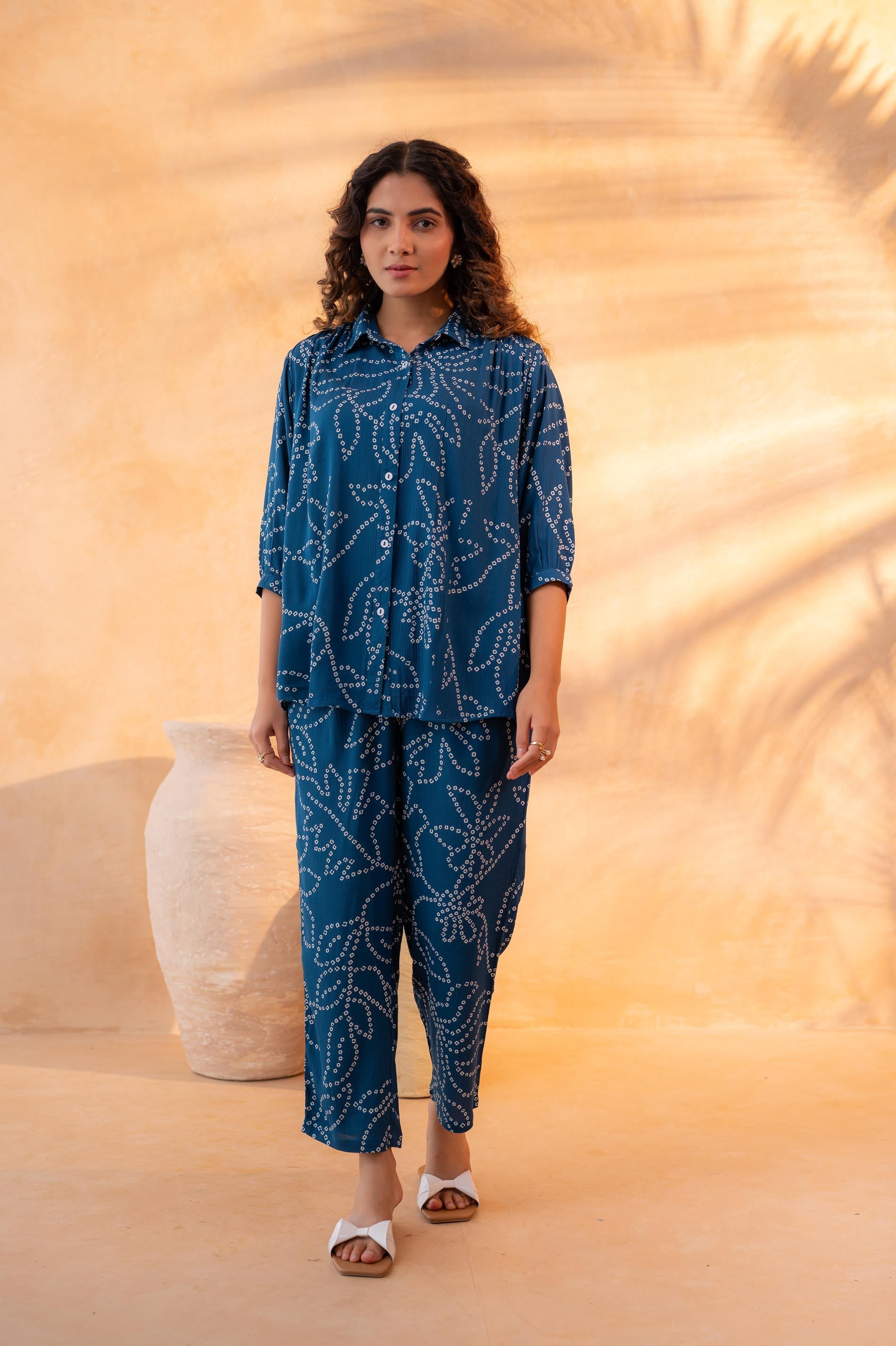 Juniper Indigo Whisper Co-Ord Set | Grocsy