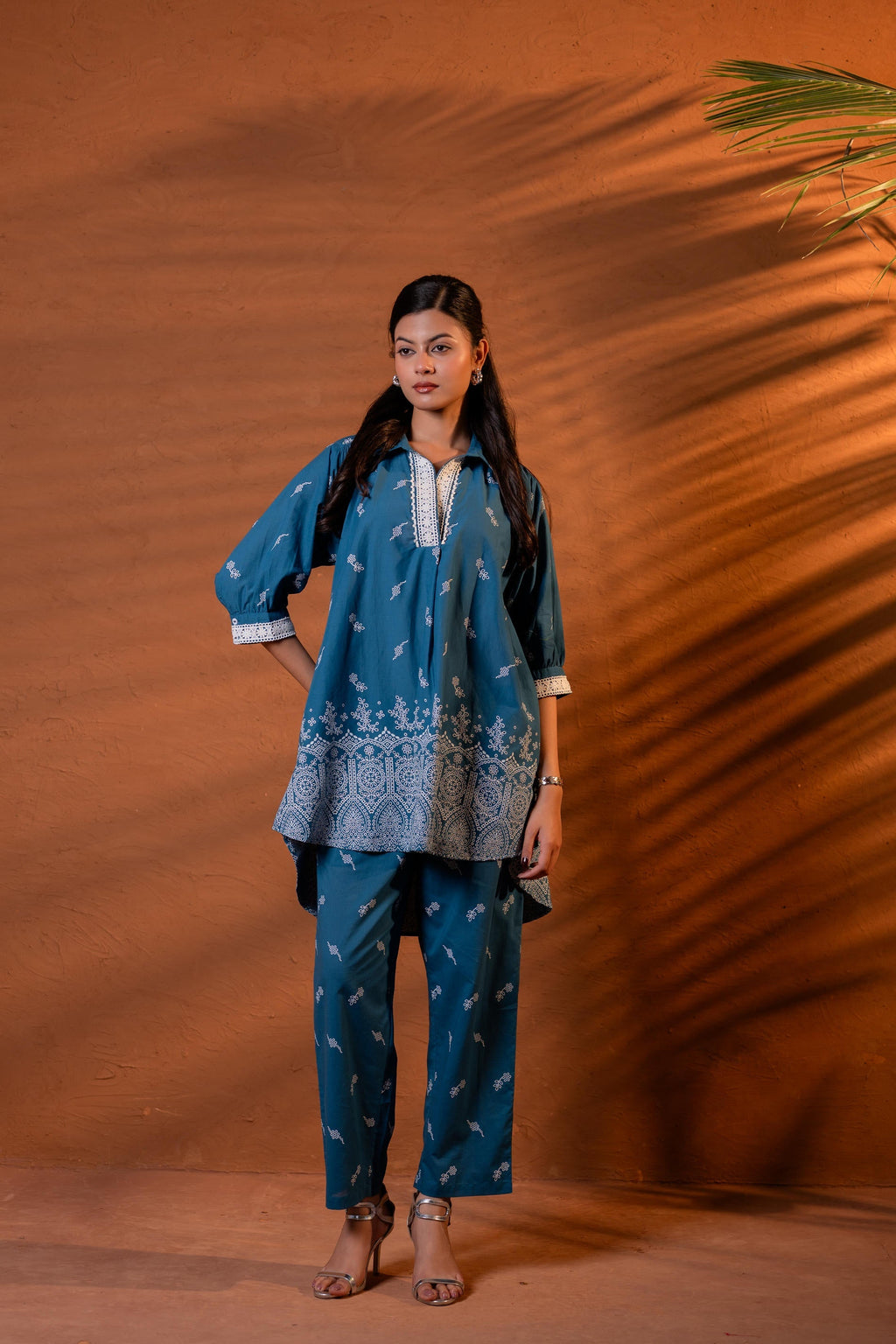 Juniper ArabianNight Festive Printed Kurta Set | Grocsy
