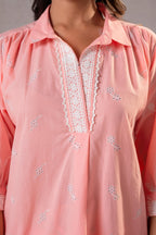 Juniper Pastel Festive Printed Kurta Set | Grocsy