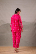 Juniper Ivory Kalaa Printed Tunic Set | Grocsy