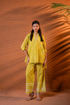 Juniper Sunshine ray lime Tunic Set | Grocsy