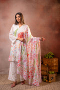 Juniper Gulnaar Garden Printed Kurta Set | Grocsy