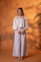 Juniper Phoolwari Printes Co-ord Set | Grocsy