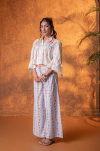 Juniper Phoolwari Printes Co-ord Set | Grocsy