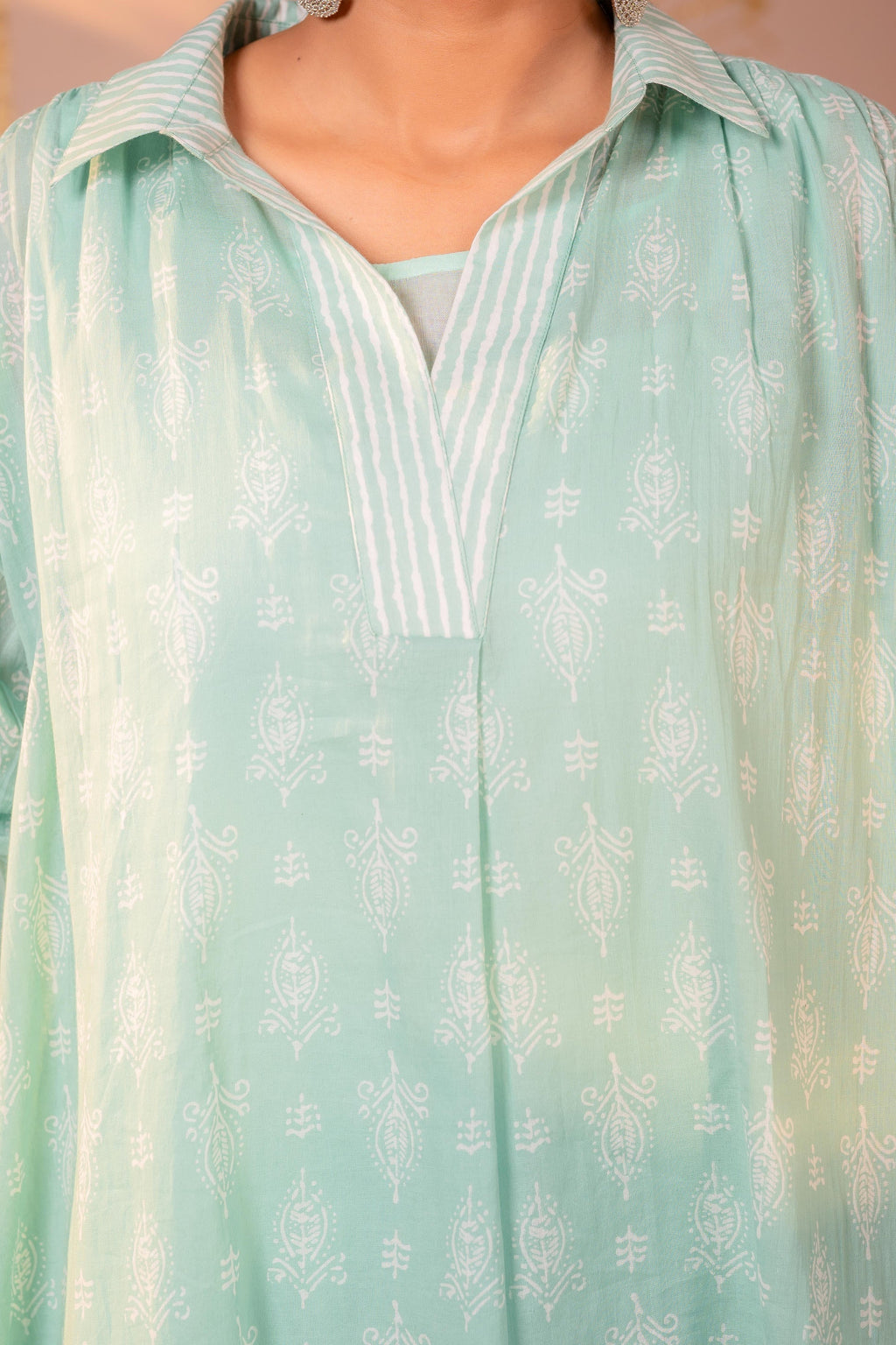 Juniper Mint Whisper Relaxed Co-ord Set | Grocsy