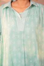 Juniper Mint Whisper Relaxed Co-ord Set | Grocsy