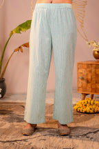 Juniper Mint Whisper Relaxed Co-ord Set | Grocsy