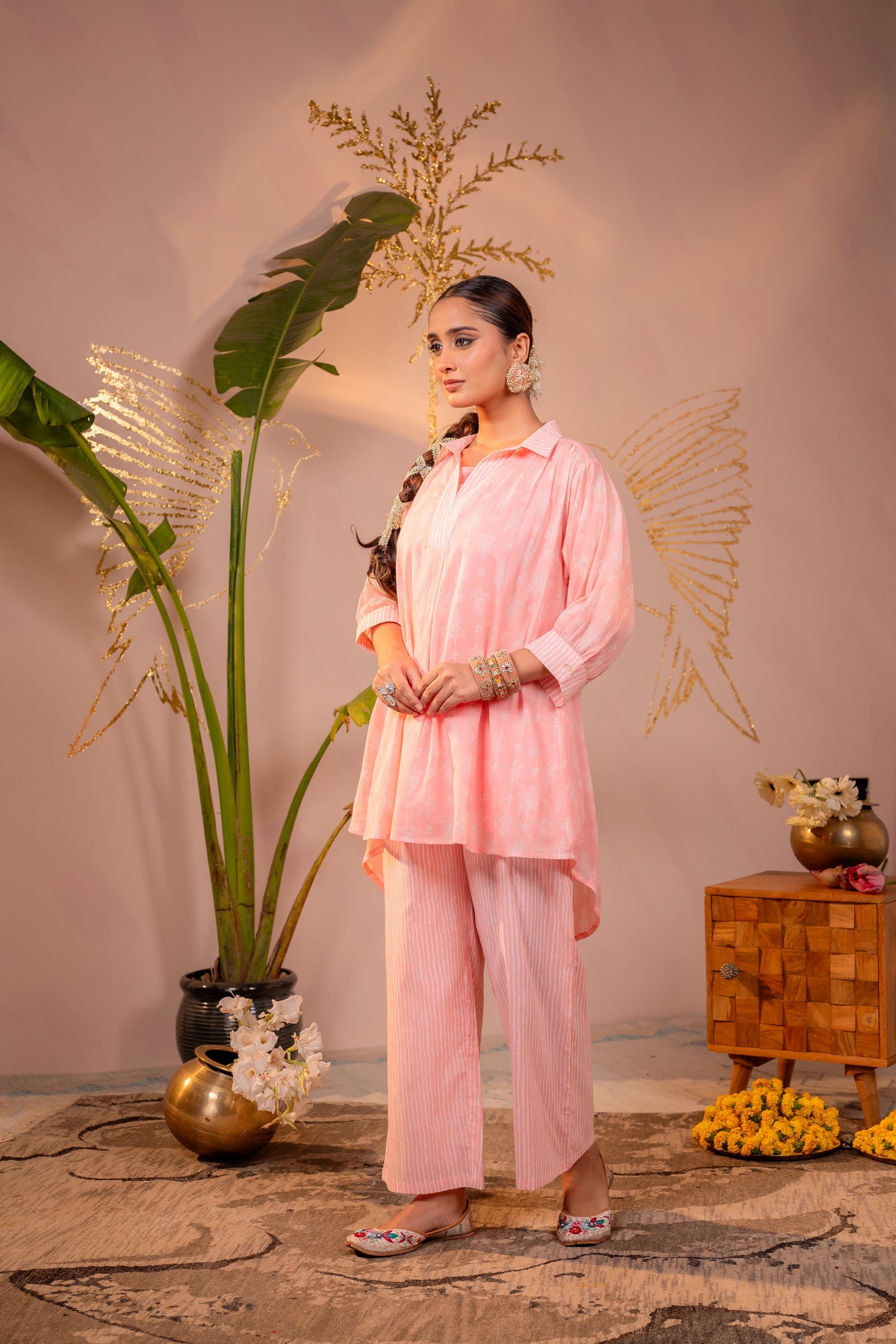 Juniper Rose Whisper Relaxed Co-ord Set | Grocsy