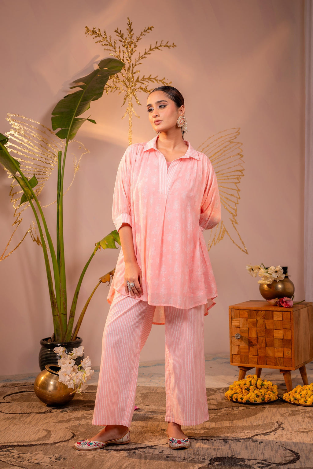 Juniper Rose Whisper Relaxed Co-ord Set | Grocsy