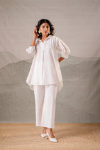 Juniper Cloud Whisper Relaxed Co-ord Set | Grocsy